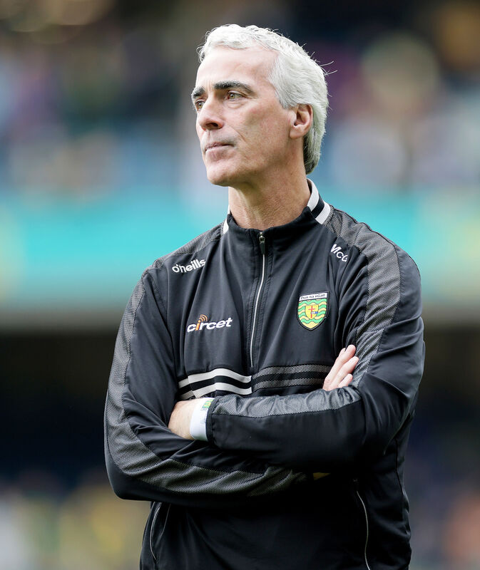 Donegal's manager Jim McGuinness. Picture: Laszlo Geczo/Inpho