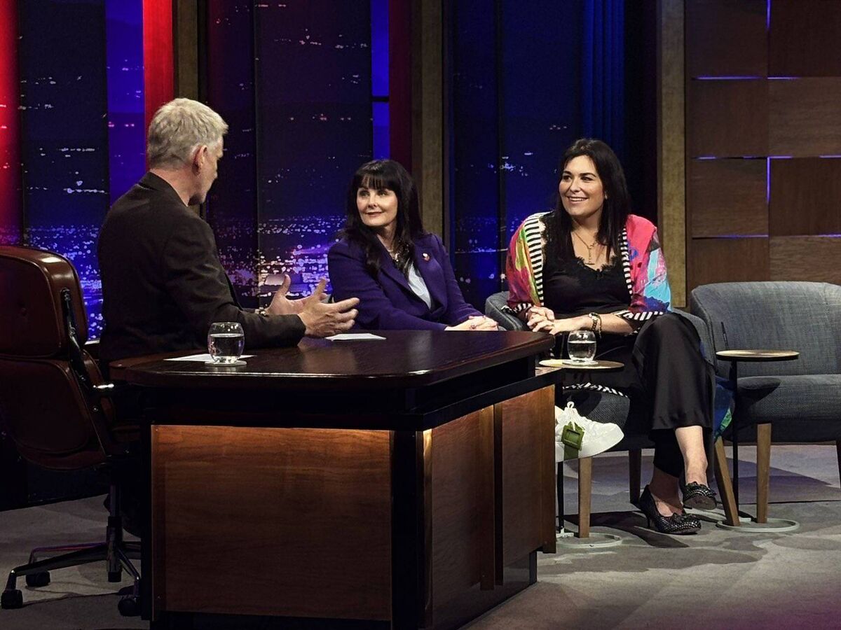 Marian Keyes and Stefanie Preissner on The Late Late Show