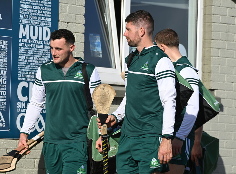 Valley Rovers' players leave the ground after the match was called off against Cloyne following a serious leg injury to Valley Rovers' John Cottrell. Picture: Eddie O'Hare Valley Rovers' players leave the ground after the match was called off against Cloyne following a serious leg injury to Valley Rovers' John Cottrell. Picture: Eddie O'Hare