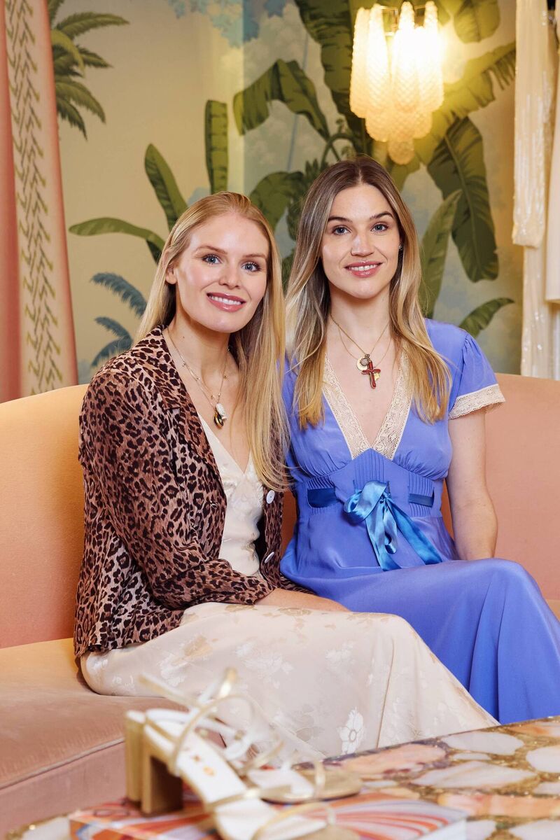 Orlagh McCloskey and Henrietta Rix marked a decade of their Rixo label at London Fashion Week. File picture: Silvia Olsen