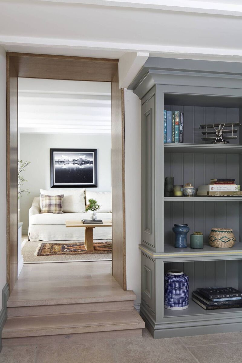 The interiors retain the country cottage feel. The interiors retain the country cottage feel.