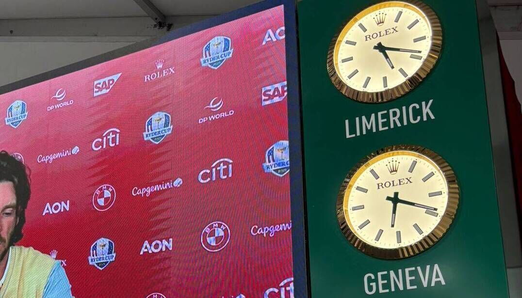 Clocks showing Limerick time at the 2025 edition of the tournament. Clocks showing Limerick time at the 2025 edition of the tournament.