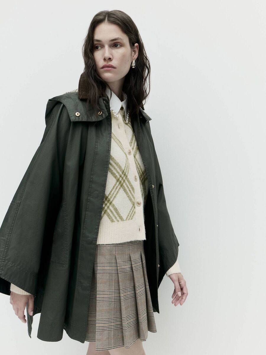 M&S Collection: Coat, €125; Cardigan, €52; Skirt, €52