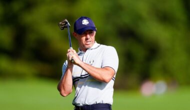 Rory McIlroy appears to make offensive gesture towards the crowd at Ryder Cup