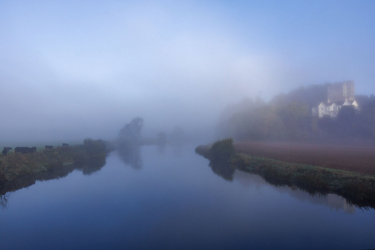 Ballyhooly Castle on the River Blackwater. It would be wonderful if tonight’s Oireachtas meeting was a first stepping-stone towards a more realistic future where farm producers can make a decent living without destroying what’s left of our countryside. Picture: Marc O'Sullivan