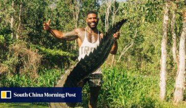 Australia tears into US influencer Mike Holston over crocodile-grabbing videos
