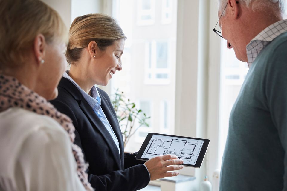 Estate agents agree AI could optimise time to spend with clients, but would need a human eye too. Photo: Getty