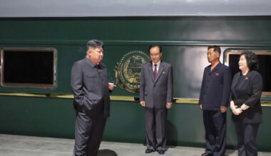 North Korea’s Kim Jong-un arrives in Beijing on board armoured train ahead of military parade – The Irish Times