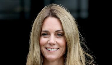 Royal watchers go wild for Princess Catherine's new 'Barbie' look as she debuts blonde transformation in return to royal duties