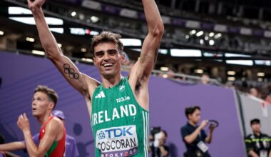 ‘I’m absolutely chuffed’ - Andrew Coscoran makes 1,500m final at World Championships – The Irish Times