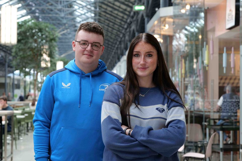 Darren Maher and Ava McGuirk have created ReCreo, an app that supports recreational therapists in creating individual therapy plans for clients. Photo credit: Darren Maher