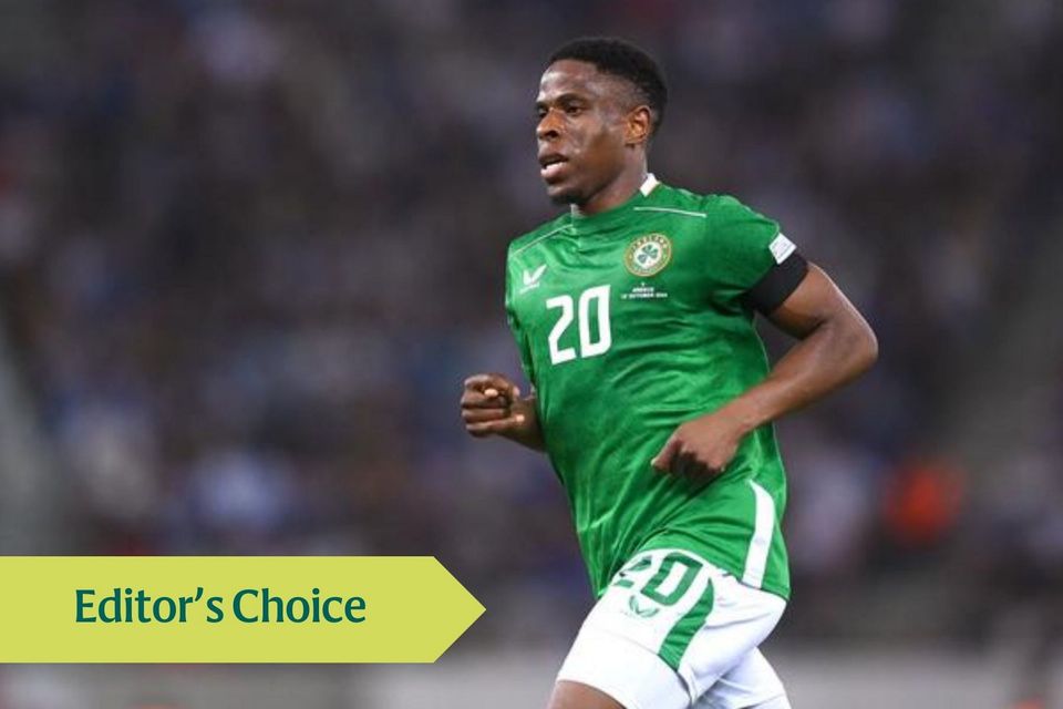 Chiedozie Ogbene: ‘The injury was very difficult because I had just signed and I was dying to impress.’ Photo: Stephen McCarthy/Sportsfile