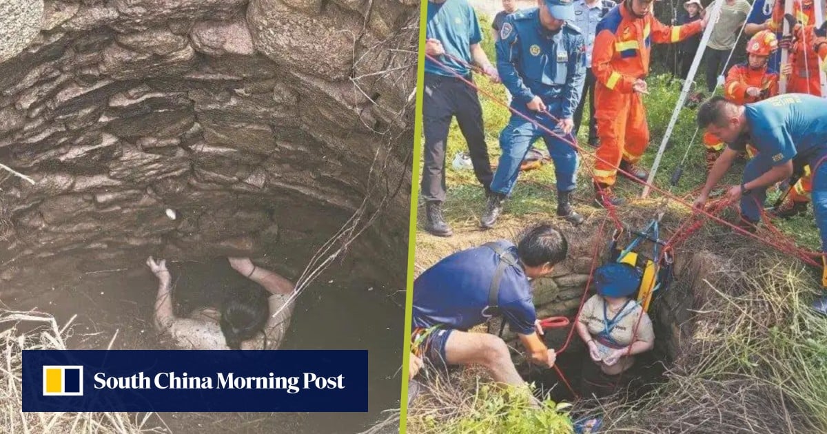 China woman falls into old well, circled by snakes, clings to wall for 54 hours before rescue