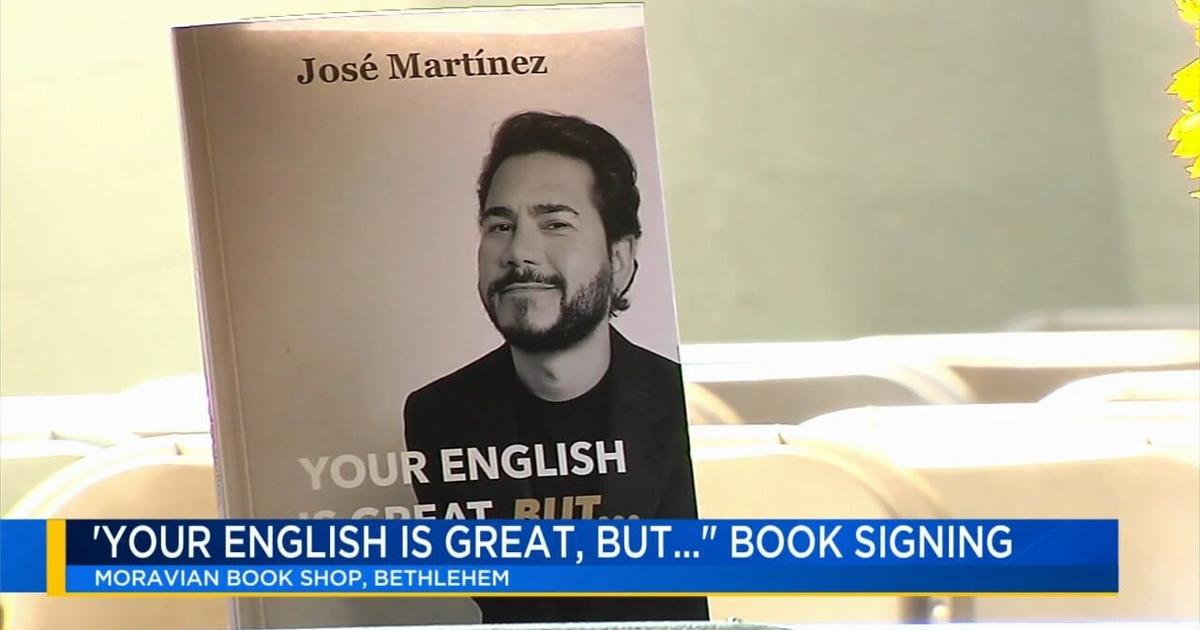69 News' Jose Martinez shares his bilingual journey in "Your English is Great, But.." | Bethelehm Area