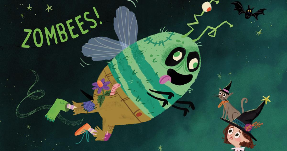 BOOK REVIEW: 'The Zombees' buzzes with laughs and Halloween thrills | Books