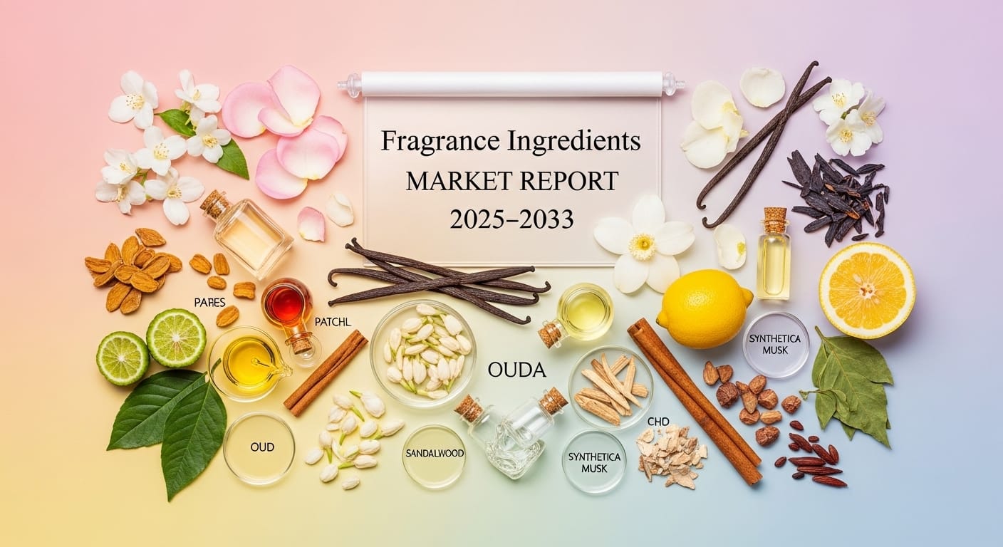 Fragrance Ingredients Market to Grow at 4.89% CAGR to USD 15.85 Billion by 2033, Boosted by Personal Care Product Trends