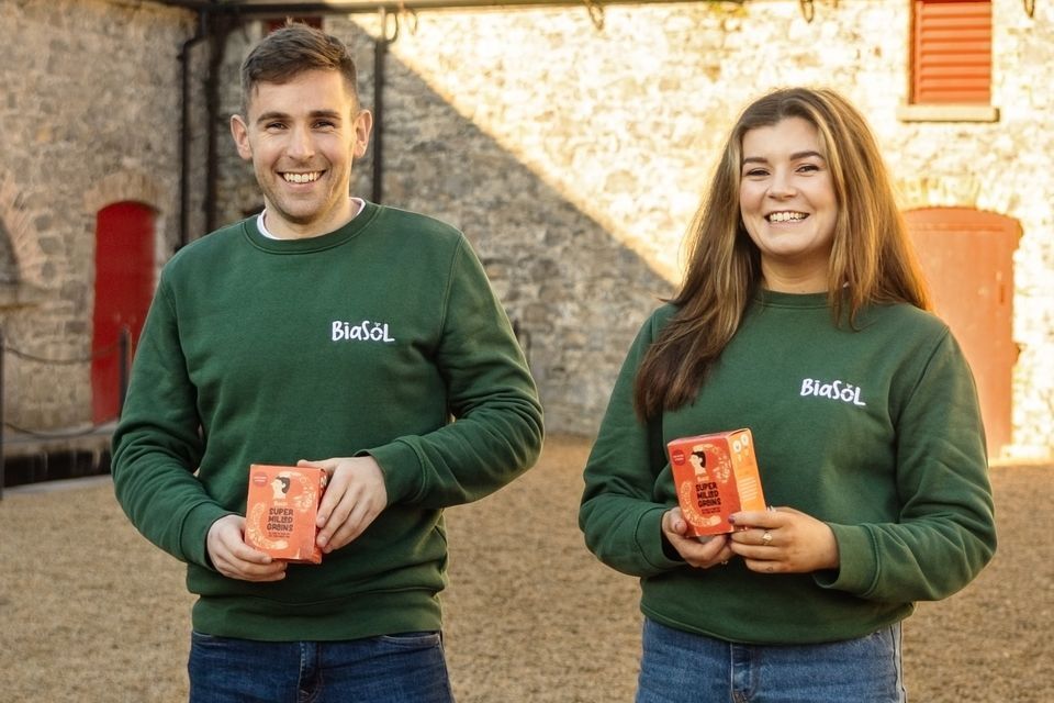 Ruairi and Niamh Dooley, owners of BiaSol