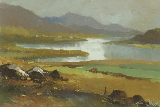 Two rare paintings by renown late artist causing stir ahead of Wicklow auction