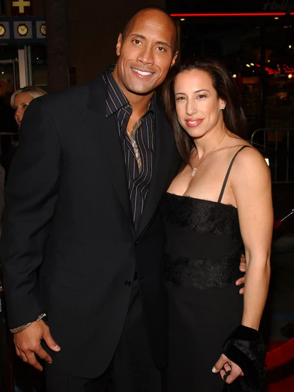 Dwayne "The Rock" Johnson and first wife Dany Johnson during "Be Cool" Los Angeles Premiere - Arrivals at Chinese Theater in Hollywood, California, United States. <p>Jean-Paul Aussenard&sol;WireImage</p>