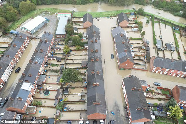 Flooding devastated the Derbyshire town of Chesterfield,when Storm Babet hit in October 2023