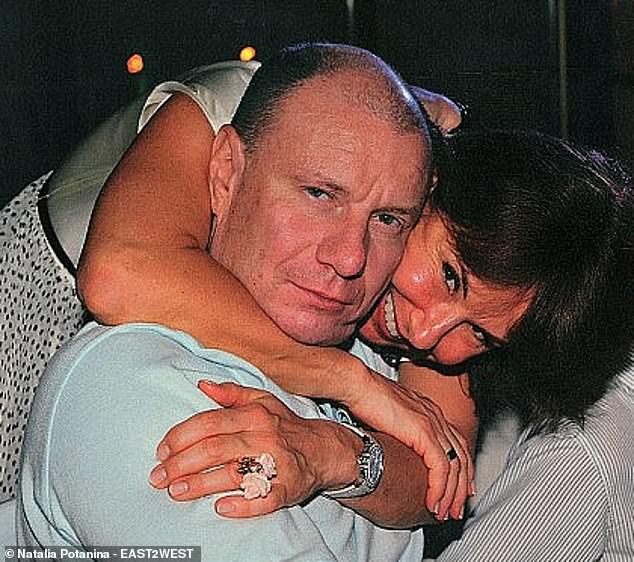 It has now been ruled Russian oligarch Vladimir Potanin's ex wife can sue him for a slice of his multi-billion pound stake in Nornickel, the Court of Appeal has ruled (Pictured: Vladimir Putin and Natalia Potanina)