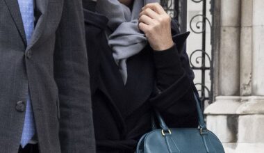 The Supreme Court was told that Mrs Potanina (pictured in 2019) wants half of the value of his shares in mining firm Norilsk Nickel, half the dividends on the shares since 2014, and half the value of a Russian property known as The Autumn House