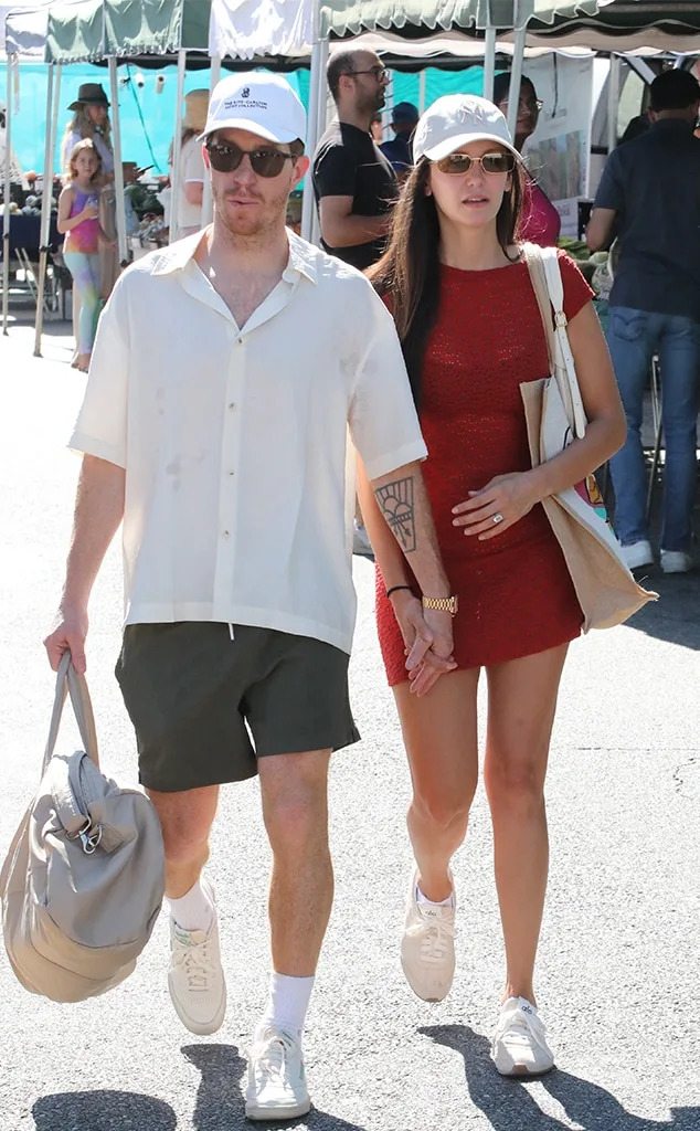 Shaun White and Nina Dobrev LA Farmers Market