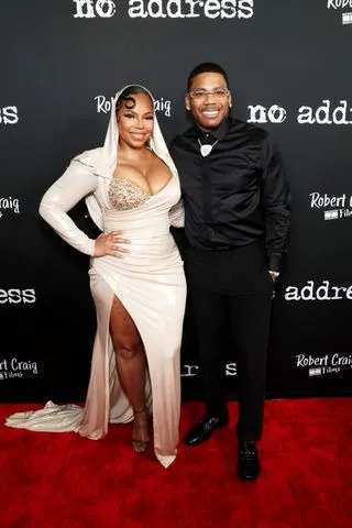 Phillip Faraone/Getty  Ashanti and Nelly in February 2025