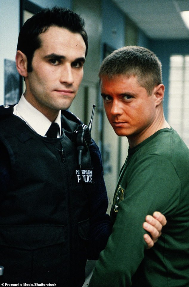Alford also had parts in other programmes - seen here in a bit-part role on The Bill as Steve Weller opposite Rene Zagger