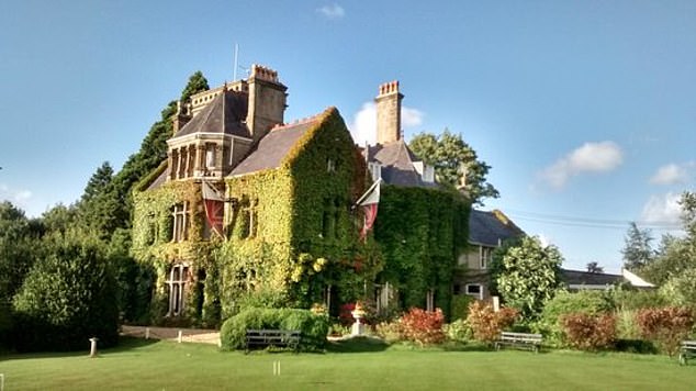 Away from his three restaurants, Luciano runs the Rudloe Arms (pictured), a hotel and restaurant in Wiltshire near Bath, renovated and opened by his father