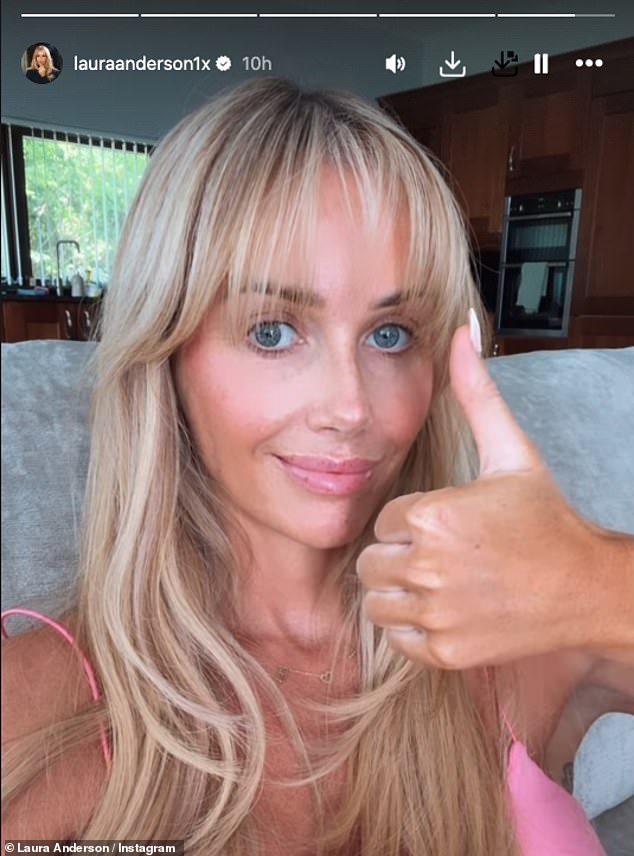 In June Laura again took to her Instagram Stories saying she felt 's***' for her daughter on  Father's Day because she spent it without Gary