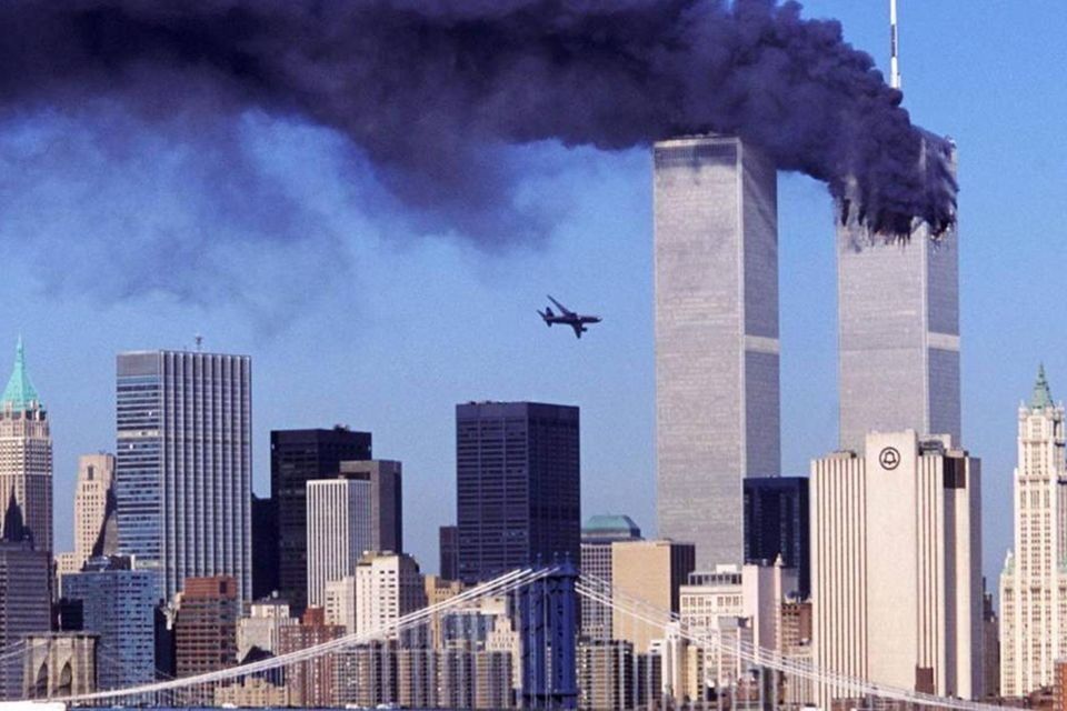 America under attack on 9/11.