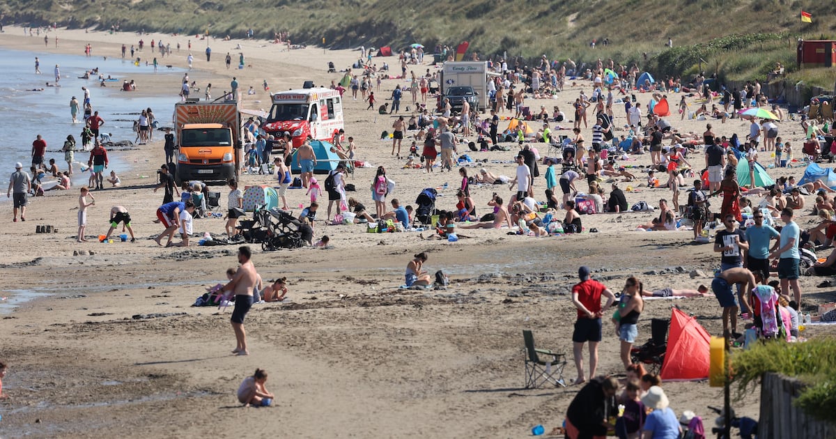 Beach in Portmarnock, Co Dublin, closed to swimmers – The Irish Times