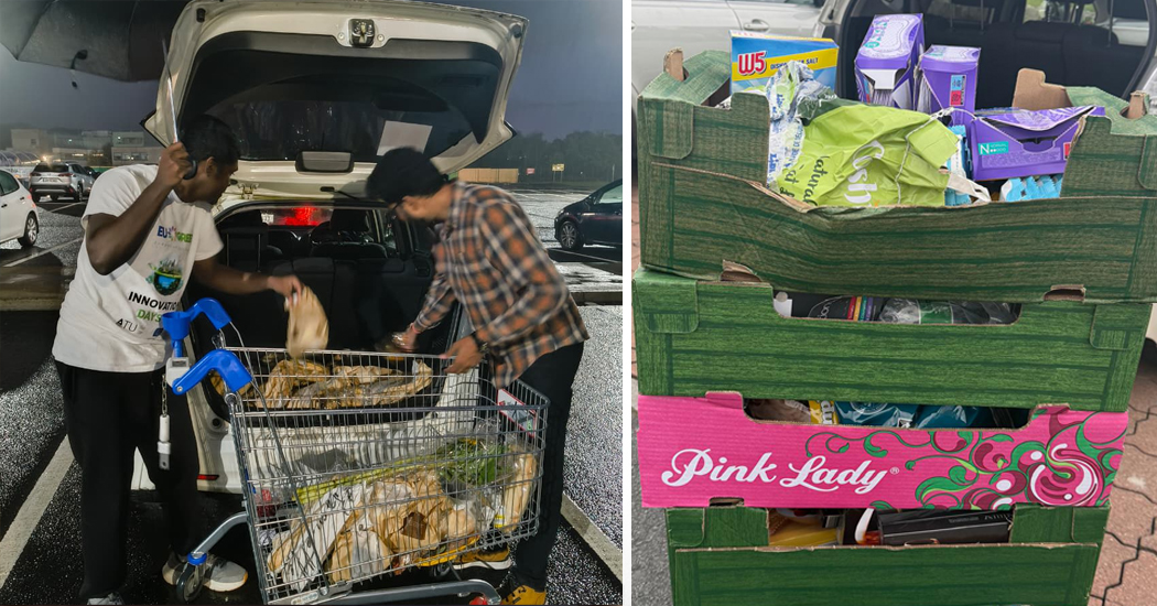 ATU society redistributing surplus food from supermarkets to students