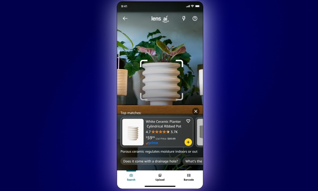 Amazon Launches Lens Live, Expands AI Shopping Features