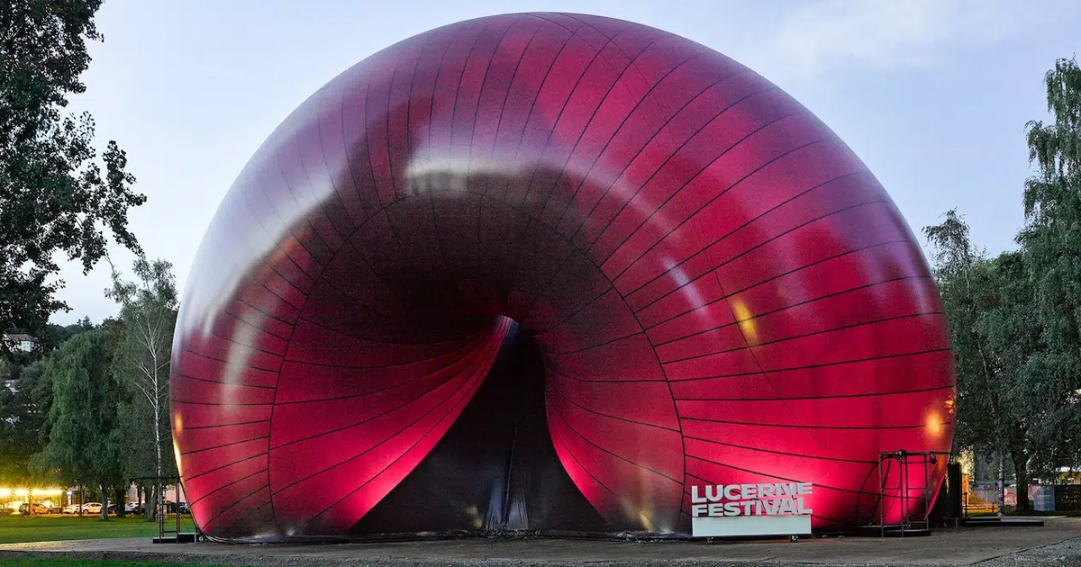Anish Kapoor and Arata Isozaki’s Ark Nova Has Visited Lucerne