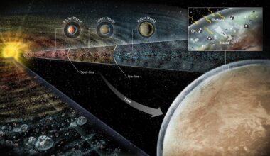 Artist’s Depiction of a Soot Planet and Its Formation Process