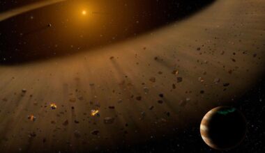 Artist’s Depiction of the Epsilon Eridani System