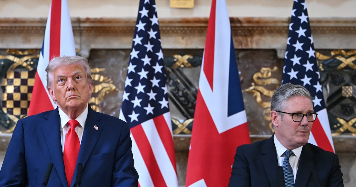 Trump says he ‘disagrees’ with recognising Palestine during Starmer press conference – The Irish Times