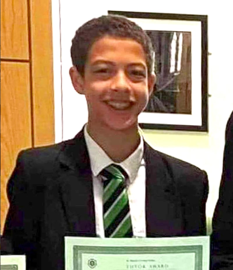 Noah Donohoe was found dead in a storm drain in north Belfast in June 2020