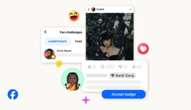 Facebook adds fan challenges, custom badges for creators