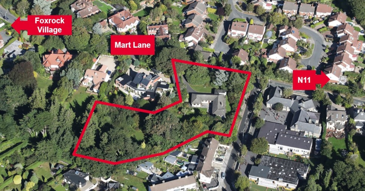 Planning permission refused for estate on site of single house in Foxrock – The Irish Times