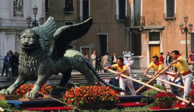 A strange, long road trip: Venice’s winged lion sculpture traced to ancient China