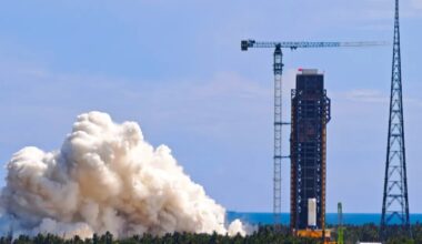 China completes second hot-fire test for new moon rocket, including engine restarts