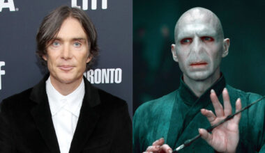 Cillian Murphy and Voldemort in Harry Potter