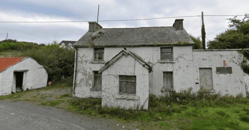 Former Donegal Post Office with a view on market for €50k