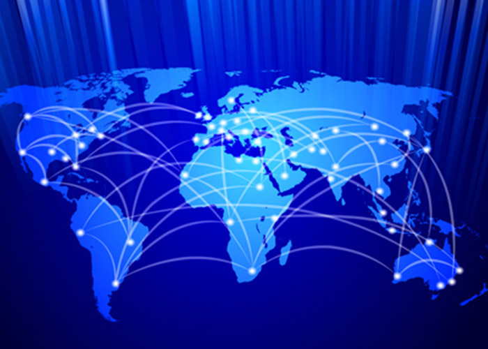 An Internet Exchange in the Stars