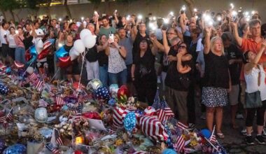 Thousands gather at Charlie Kirk memorial in Arizona – The Irish Times