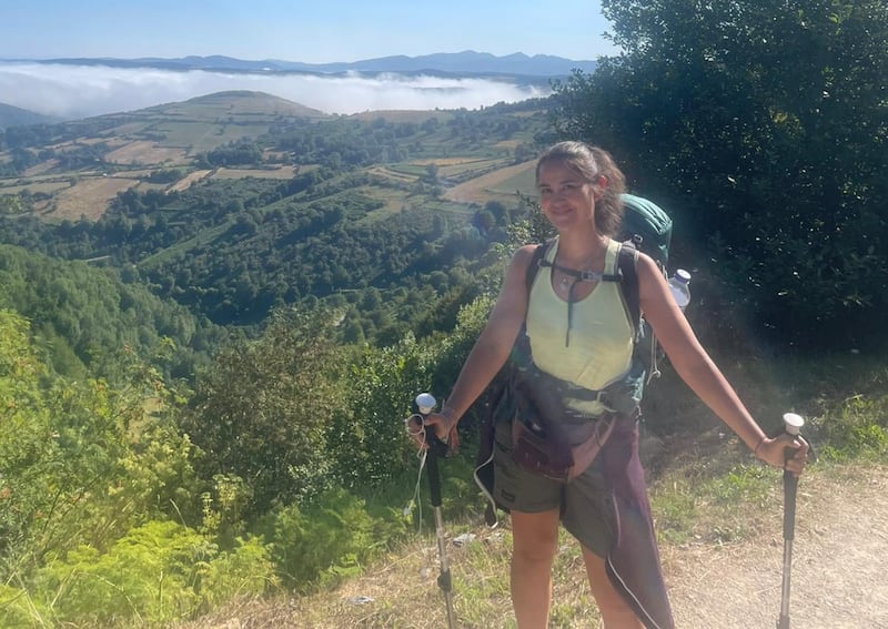 Tanya on the Camino
