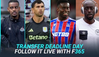 Latest gossip, news and done deals on Transfer Deadline Day: Follow it LIVE...